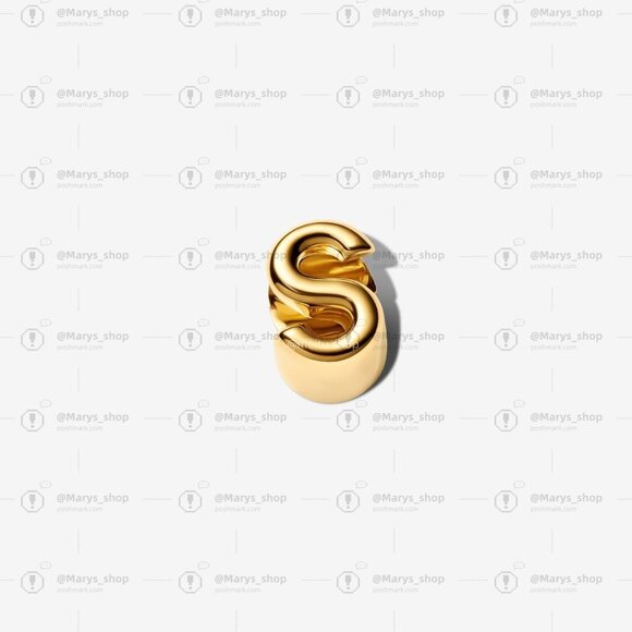 Pandora Letter S Alphabet Charm - Picture 2 of 5
